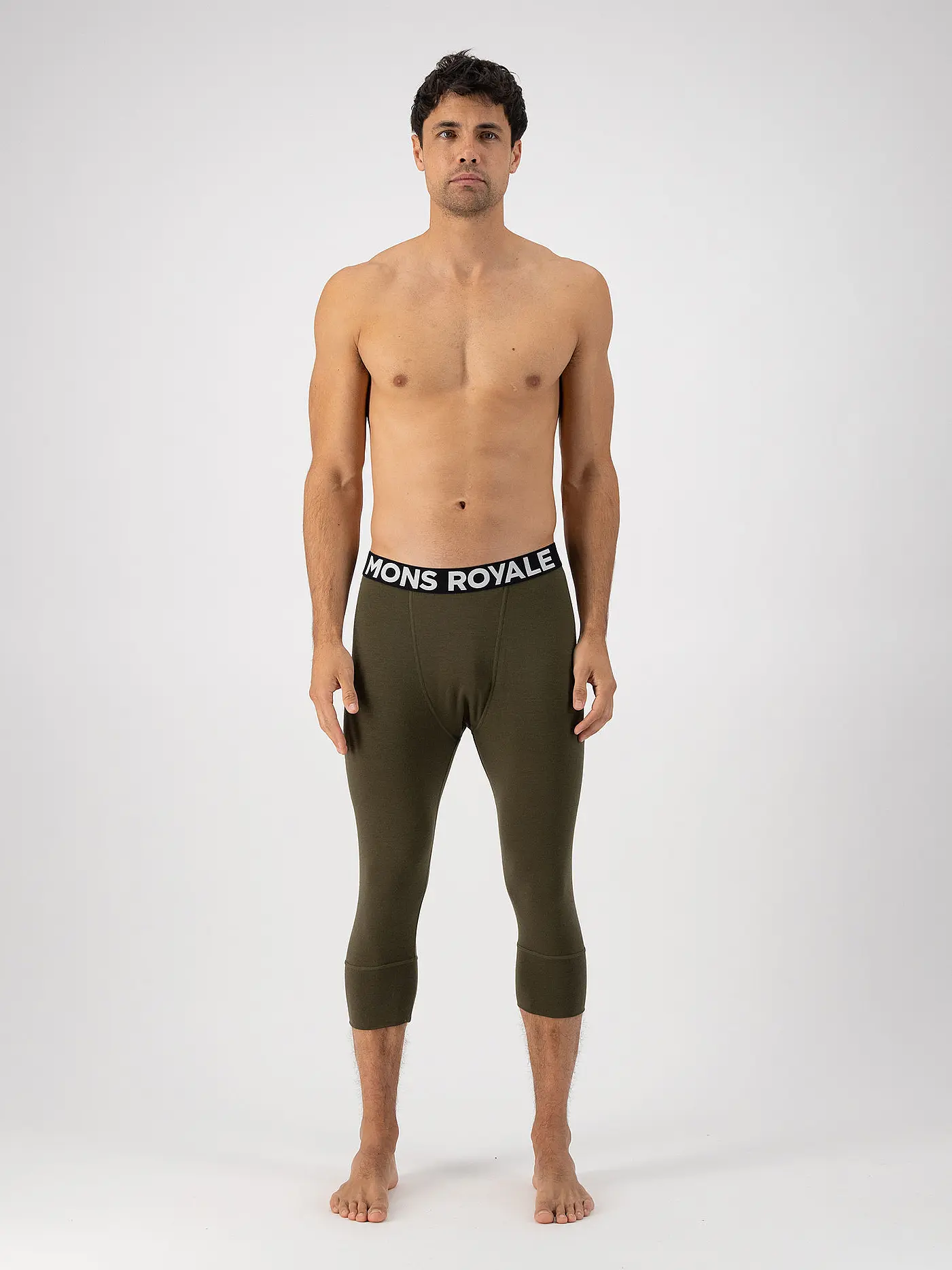 MONS ROYALE | Herren 3/4 Legging Cascade Merino Flex 200 | 